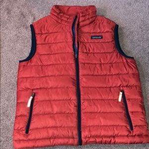 Red/Blue lining Patagonia vest